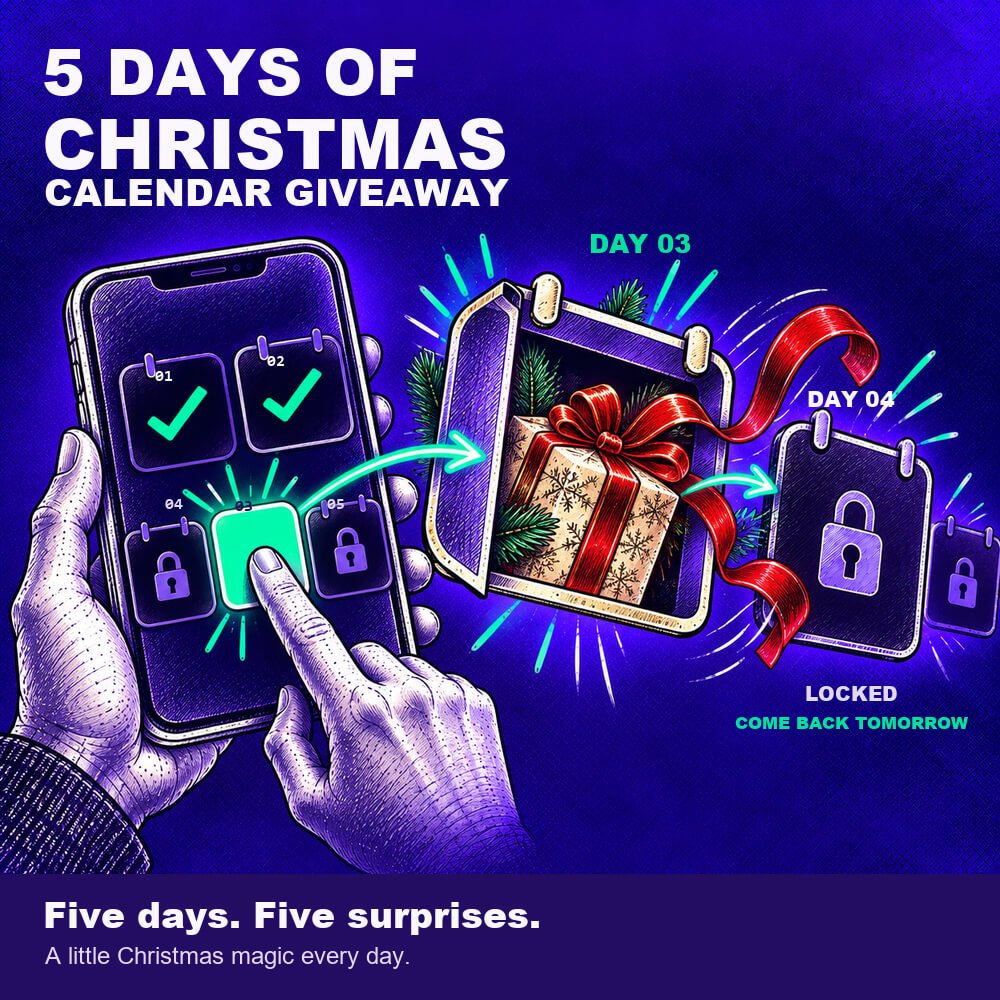 5 Days of Christmas Calendar Giveaway