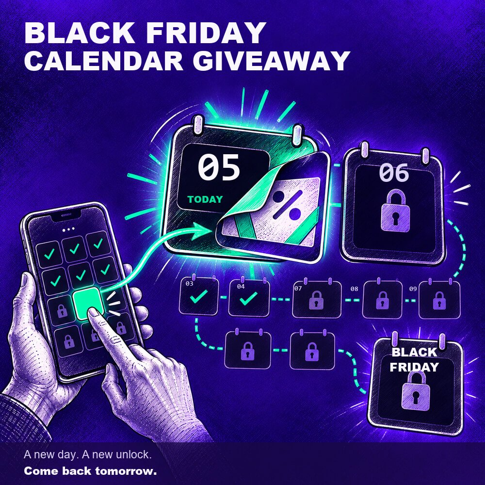 Black Friday Calendar Giveaway