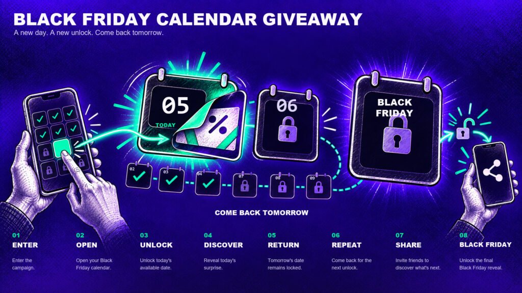 Black Friday Calendar Giveaway