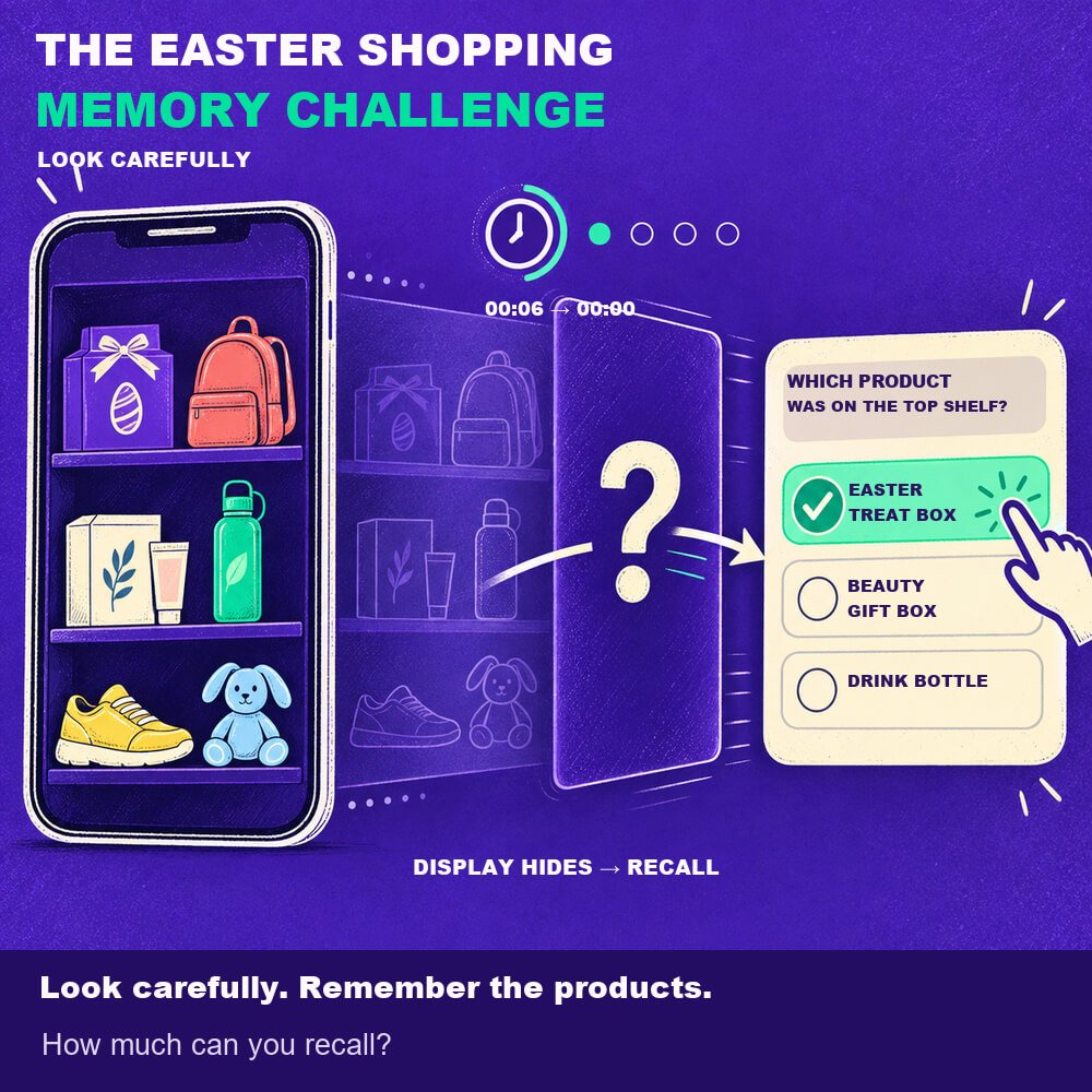 The Easter Shopping Memory Challenge