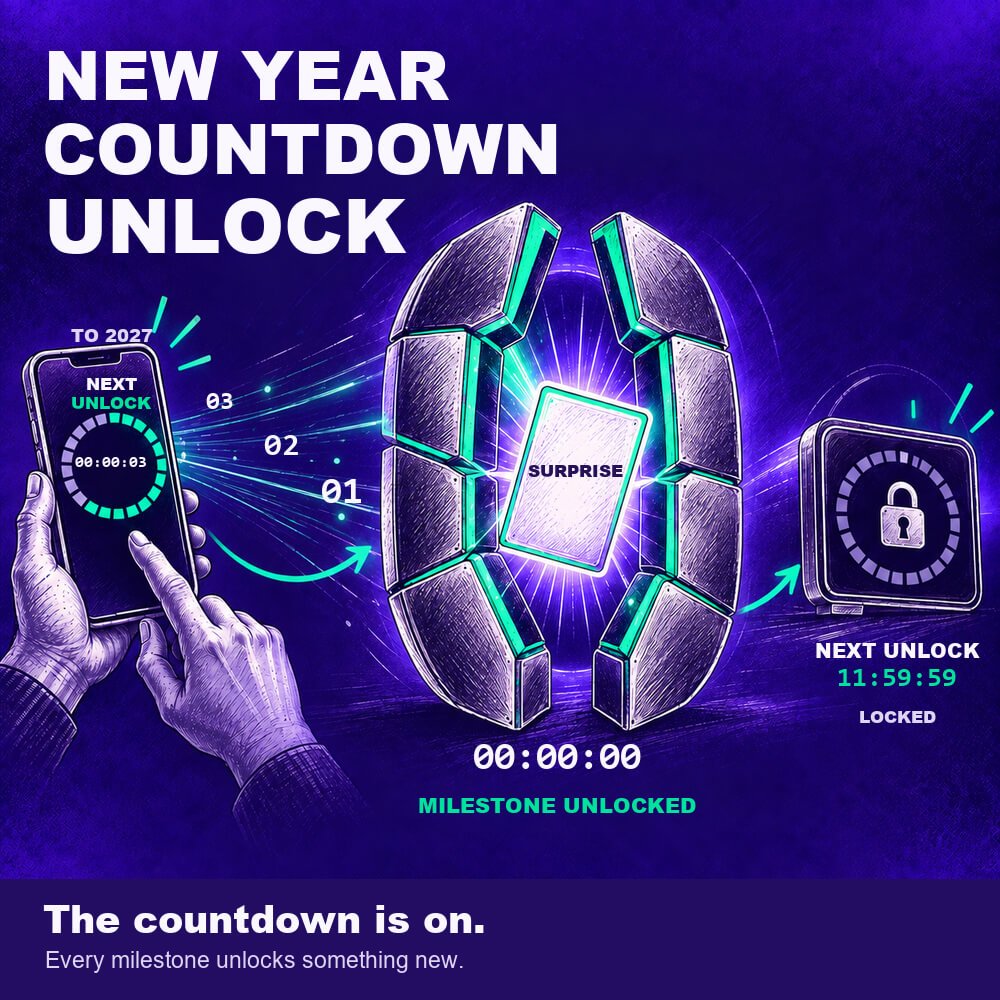 New Year Countdown Unlock