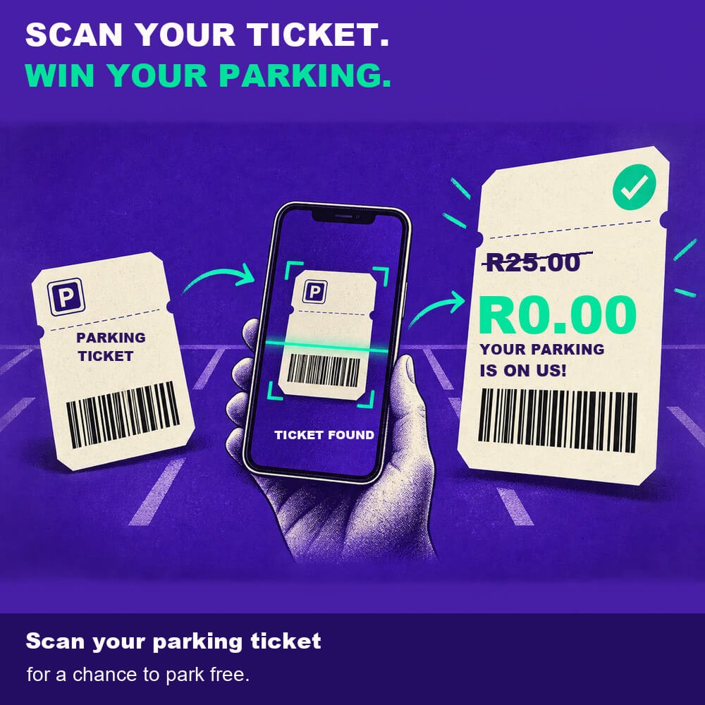 Scan Your Ticket . Win Your Parking