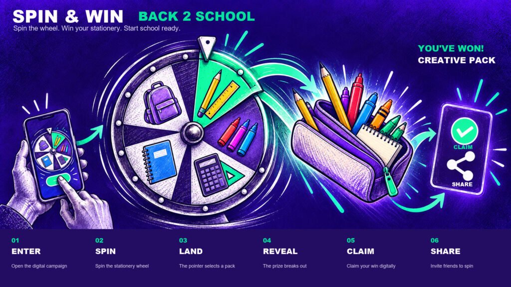 Spin & Win – Back 2 School