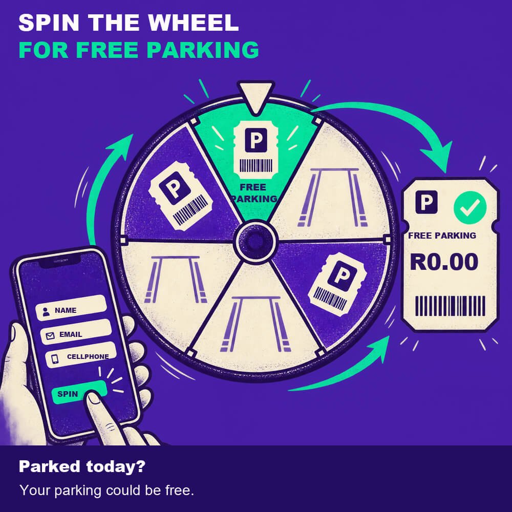 Spin the Wheel for Free Parking