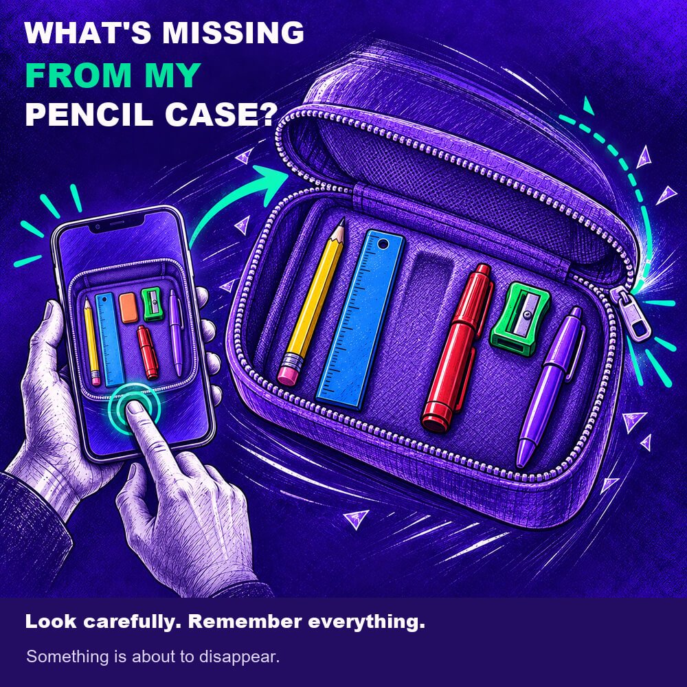 What’s Missing From My Pencil Case?